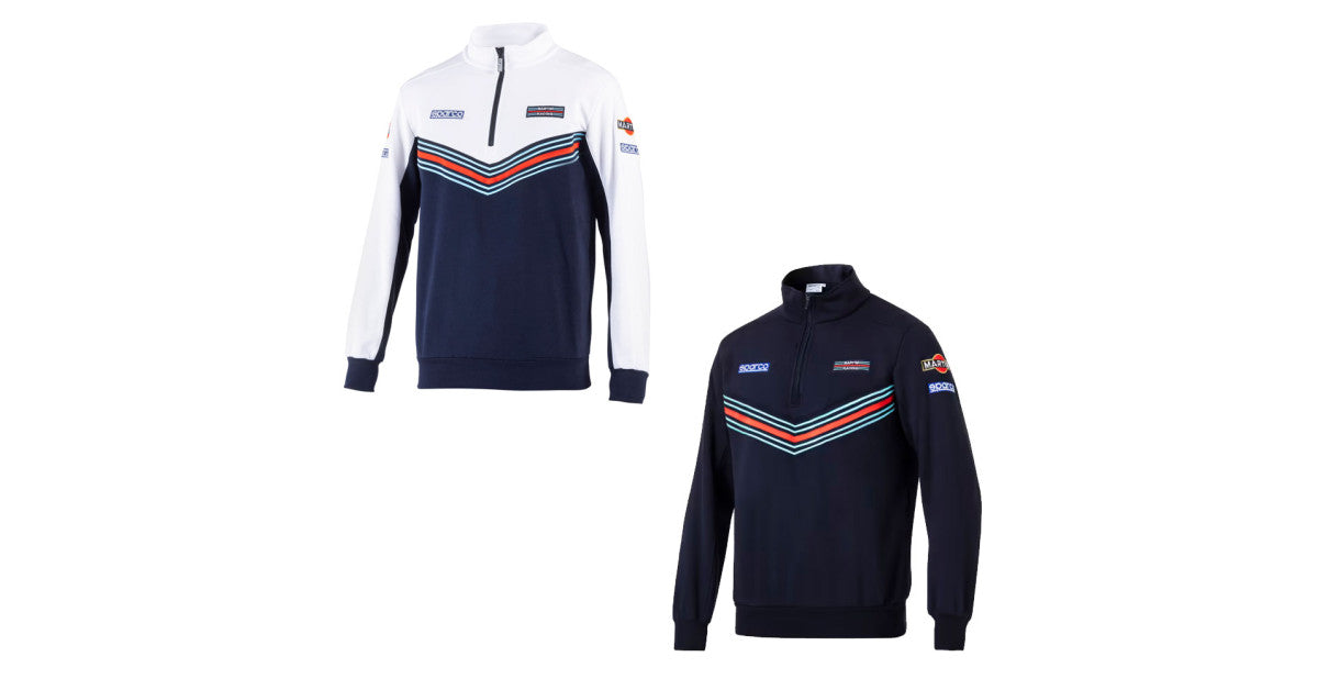 Hanorac Sparco Martini Racing Half-Zip