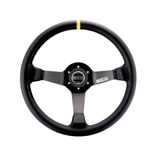 Volan Sport Sparco R325 Negru - Piele Intoarsa