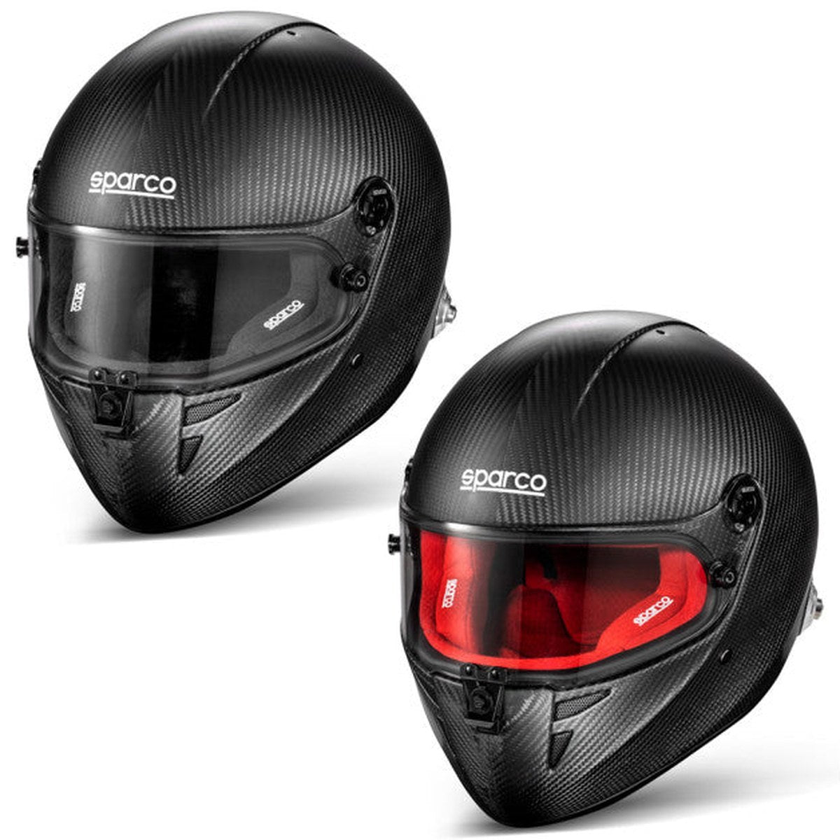 CASCA SPARCO STEALTH RF CARBON HANS FIA8859-2024
