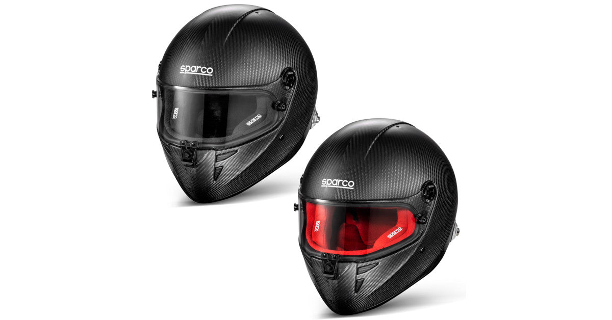 CASCA SPARCO STEALTH RF CARBON HANS FIA8859-2024