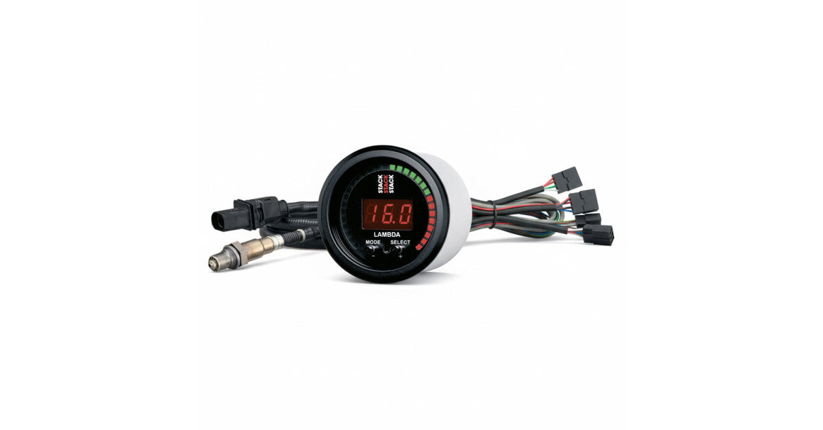 Ceas AFR Stack Air/Fuel Meter (cu Sonda Lambda)