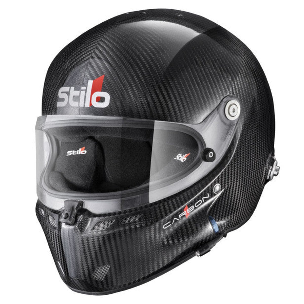 CASCA STILO ST6 F CARBON TURISMO - SNELL SA2020 FIA 8859-24 HANS FIA8858-10