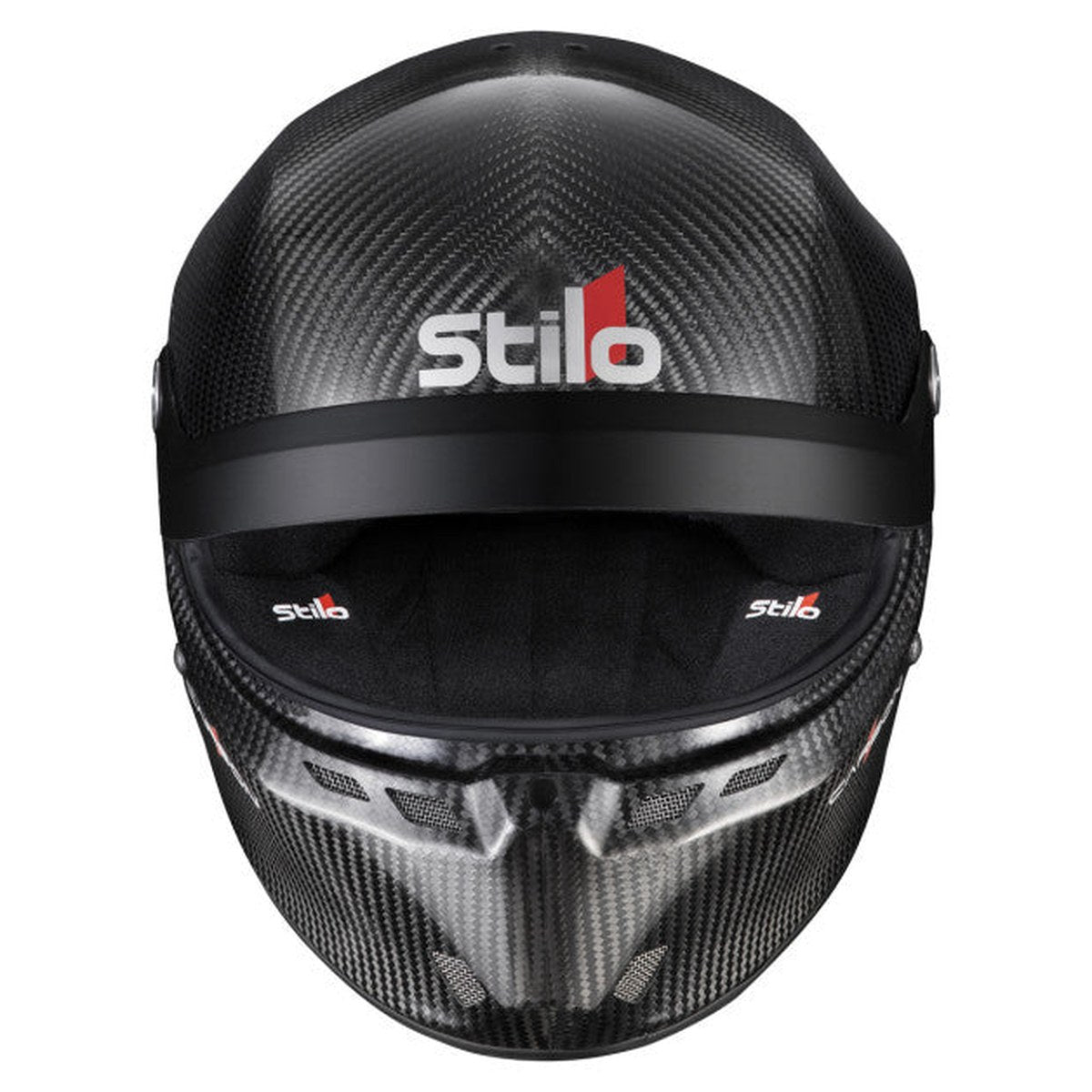 CASCA STILO ST6 GTN CARBON - SNELL SA2025 FIA 8859-24 HANS FIA8858-10