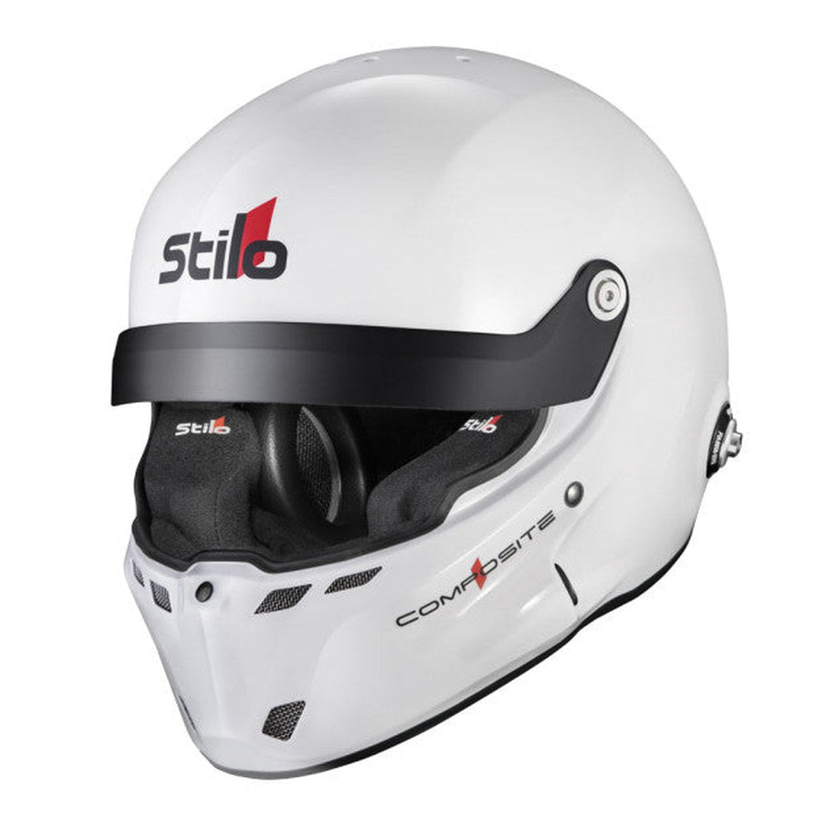 CASCA STILO ST6 R RALLY ALB/NEGRU - SNELL SA2020 FIA 8859-24