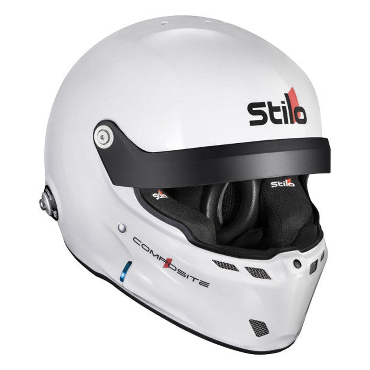 CASCA STILO ST6 R RALLY ALB/NEGRU - SNELL SA2020 FIA 8859-24