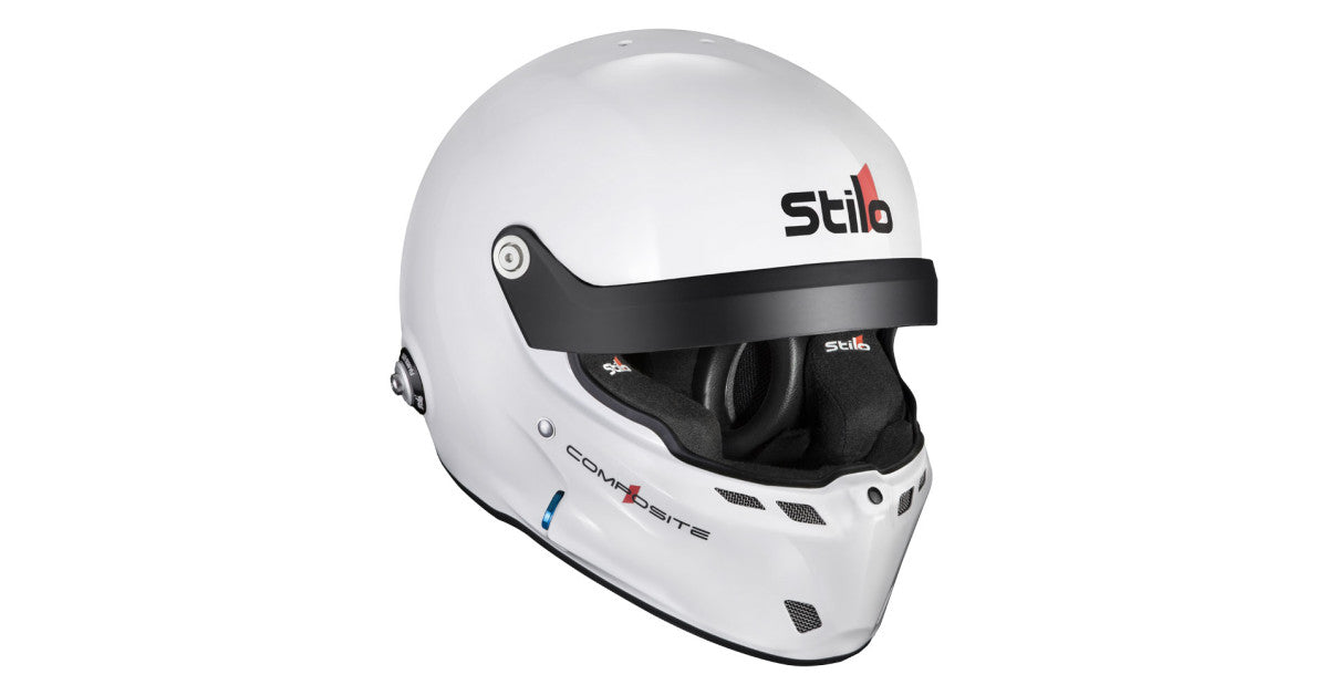 CASCA STILO ST6 R RALLY WHITE/BLACK - SNELL SA2020 FIA 8859-24