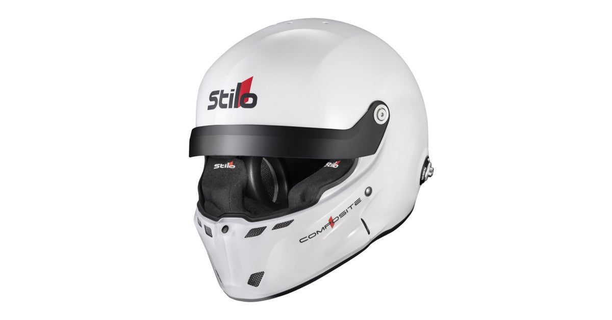 CASCA STILO ST6 R RALLY WHITE/BLACK - SNELL SA2020 FIA 8859-24