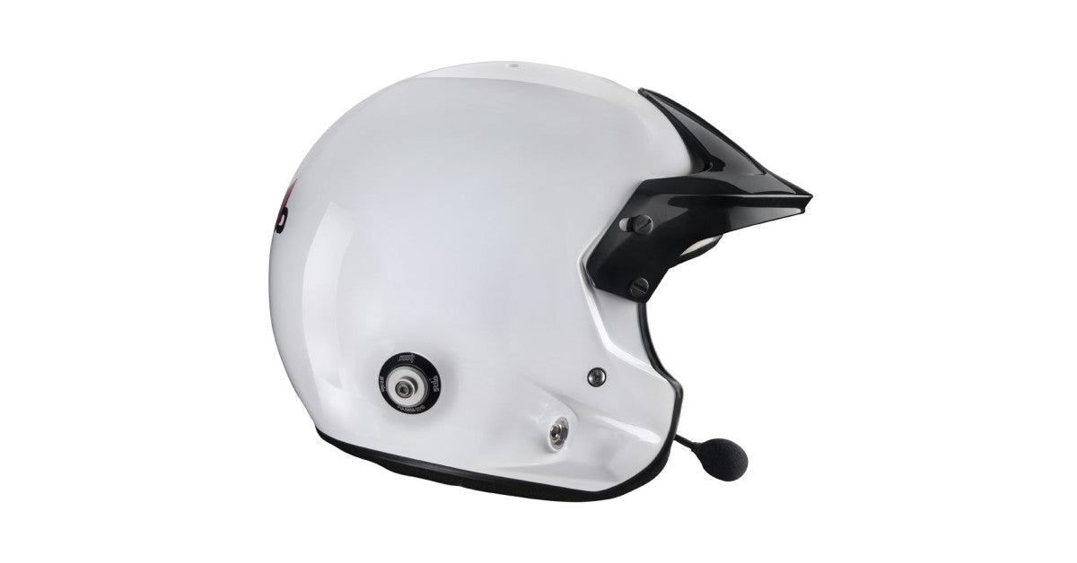 CASCA STILO VENTI TROPHY RALLY SNELL 2020 WHITE/BLACK
