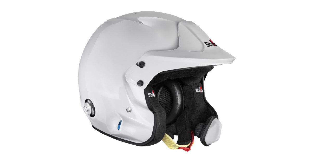 CASCA STILO VENTI4 WRC RALLY COMPOSITE WHITE - SNELL SA2025 FIA 8859-2024