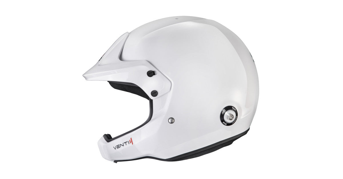 CASCA STILO VENTI4 WRC RALLY COMPOSITE WHITE - SNELL SA2025 FIA 8859-2024