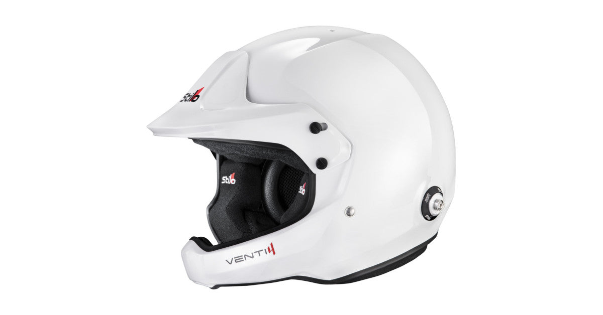 CASCA STILO VENTI4 WRC RALLY COMPOSITE WHITE - SNELL SA2025 FIA 8859-2024