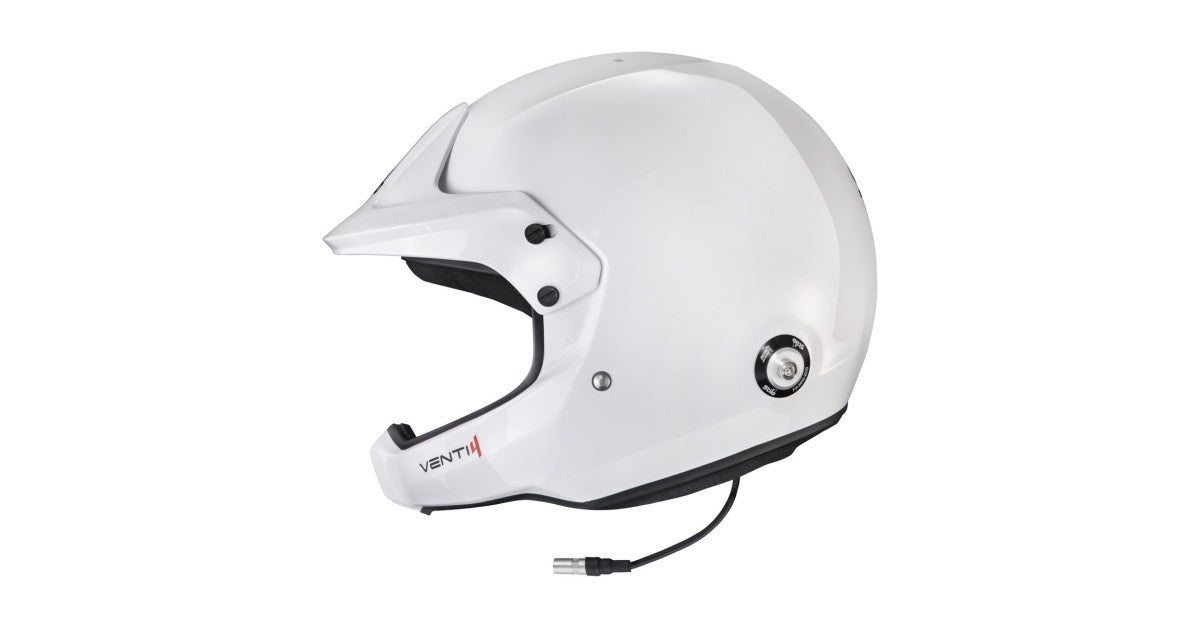 CASCA STILO VENTI4 WRC TURISMO WHITE/BLACK CASCA - HANS