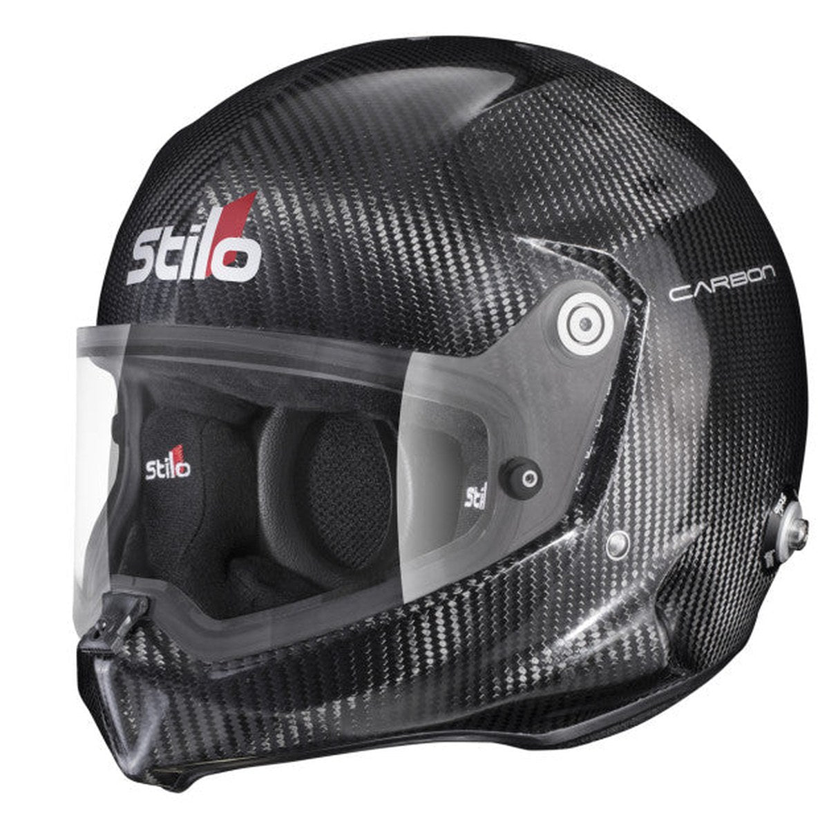 CASCA STILO WRX DIRT CARBON CU VIZIERA INTEGRALA - SNELL SA2025 FIA 8859-2024 HANS FIA8858-10