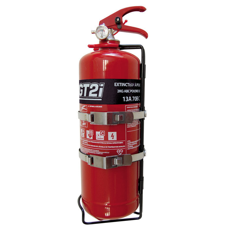 Stingator 2 kg pulbere ABC GT2i cu suport si chingi