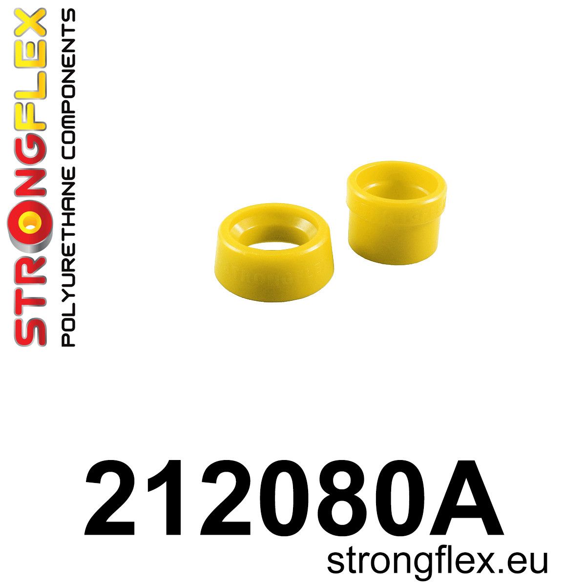 Insertie poliuretan Strongflex bucsa frontala diferential spate SPORT - Toyota Corolla, Yaris - 212080A