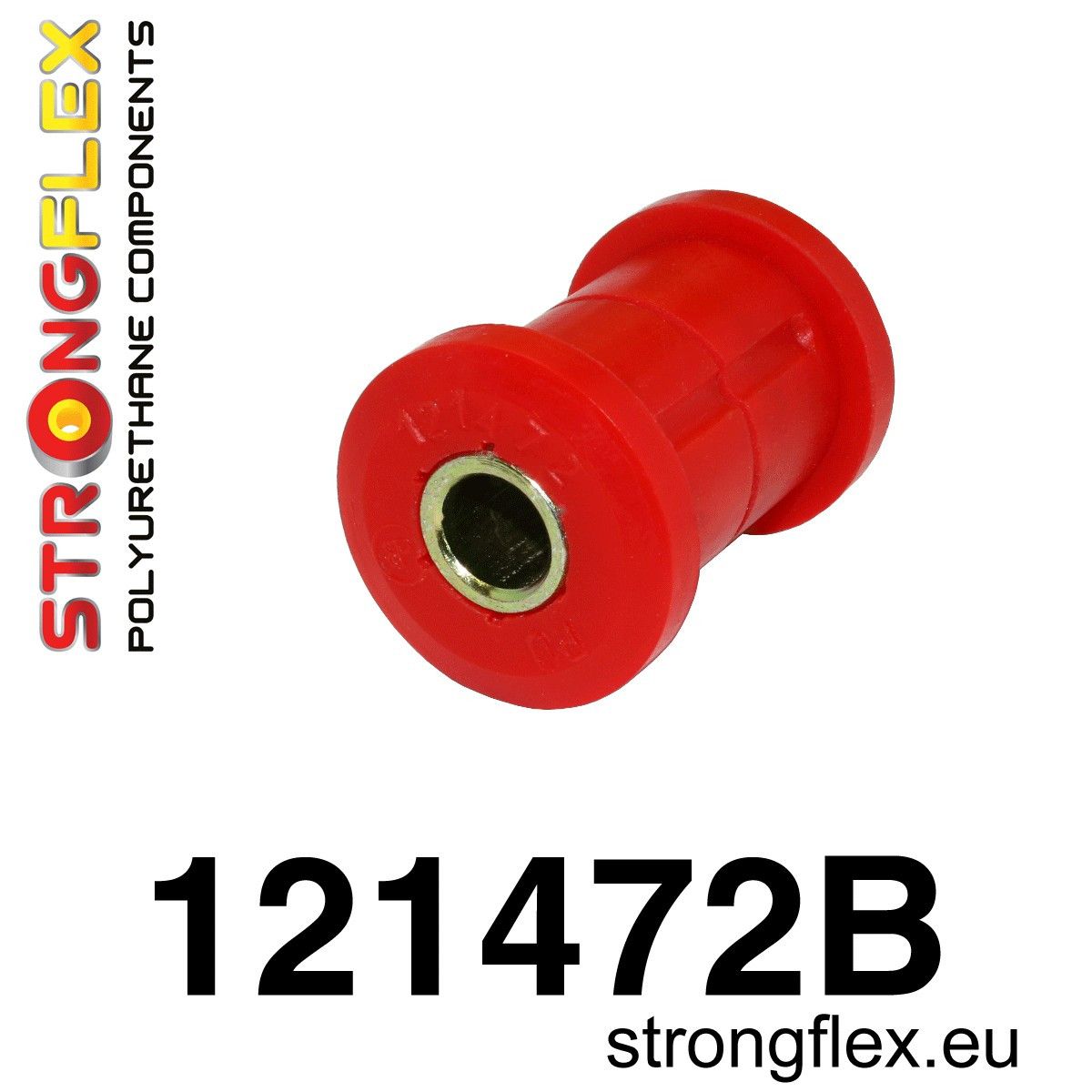Bucsa poliuretan Strongflex frontala brat suspensie fata 14mm - Mitsubishi Lancer Evolution - 121472B