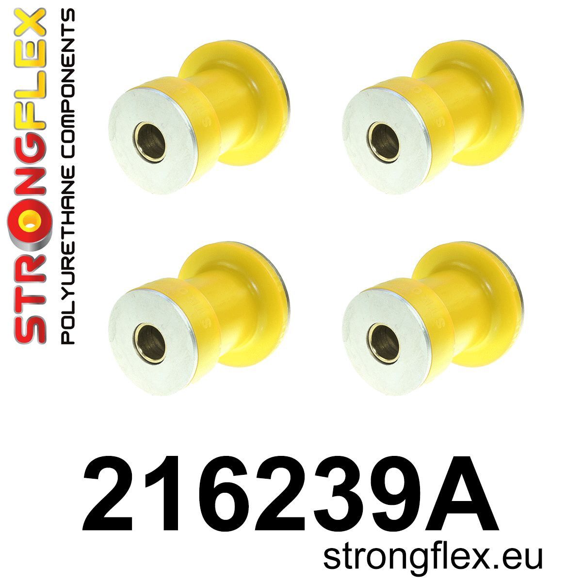 Kit bucse poliuretan Strongflex subcadru fata SPORT - Toyota Supra - 216239A