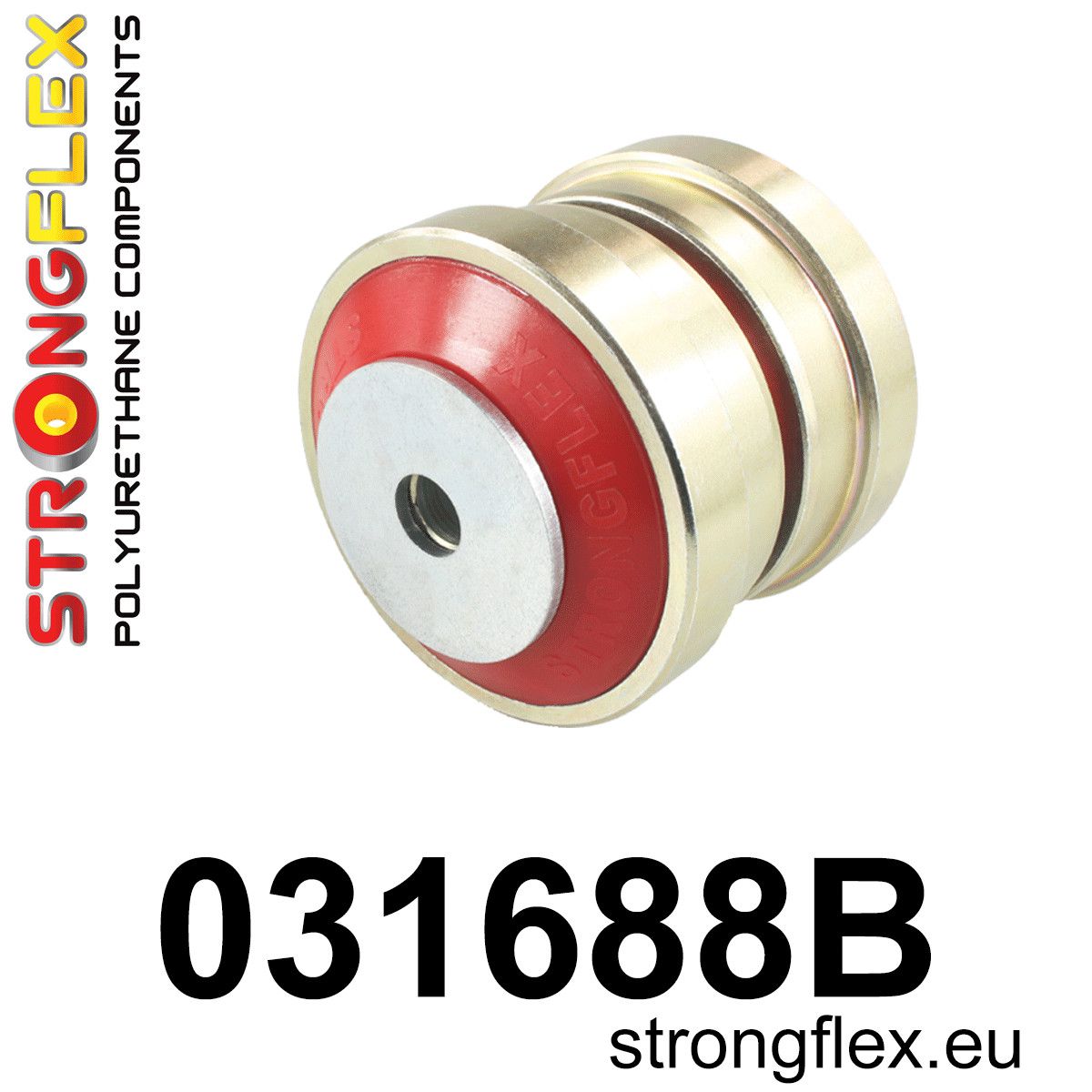 Piesa poliuretan Strongflex - frontala control brat to chassis Bucsa - BMW Seria 5, Seria 6 - 031688B