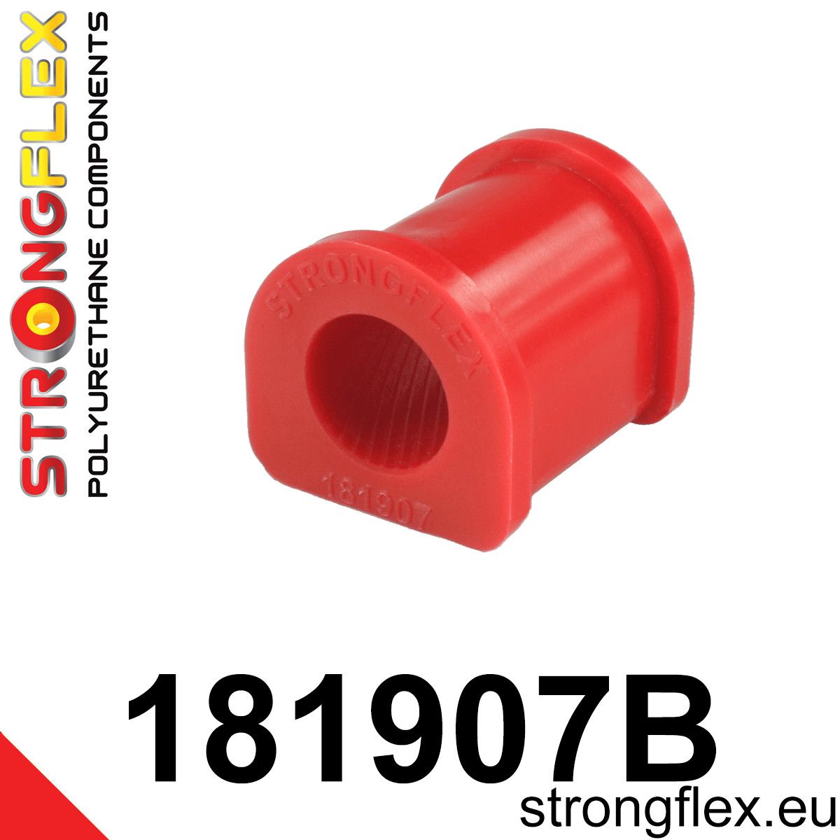 Bucsa poliuretan Strongflex bara stabilizatoare spate - Porsche 911, 912, 914 - 181907B