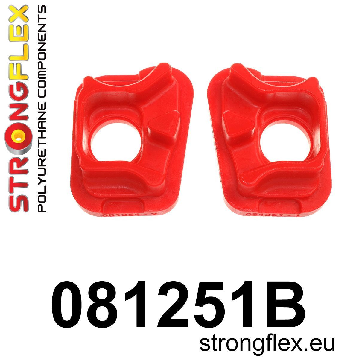 Piesa poliuretan Strongflex - Engine frontala mount inserts - Honda Civic, Integra - 081251B