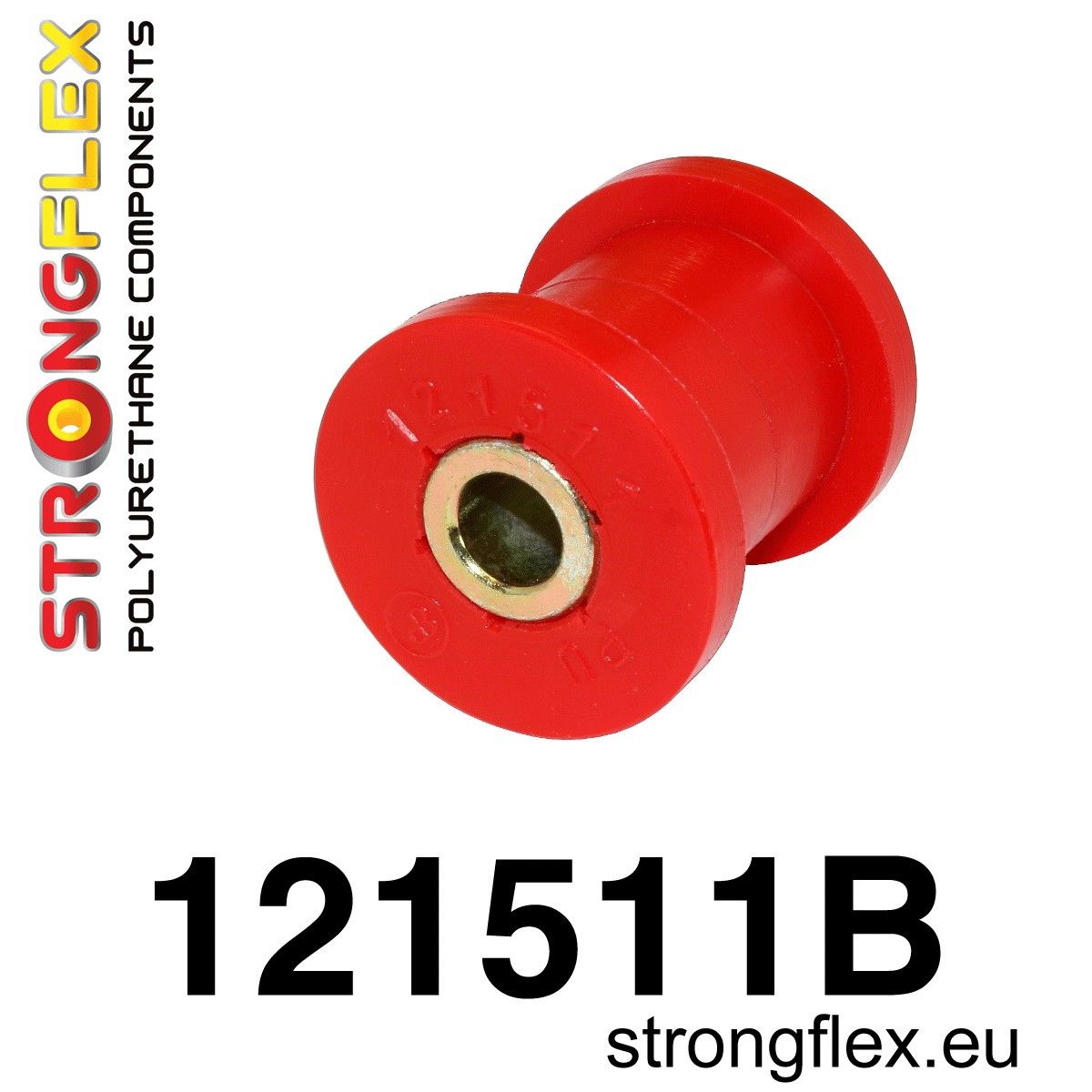Piesa poliuretan Strongflex - posterioara inferioara track control brat interioara Bucsa 35mm - Mitsubishi Lancer Evolution - 121511B