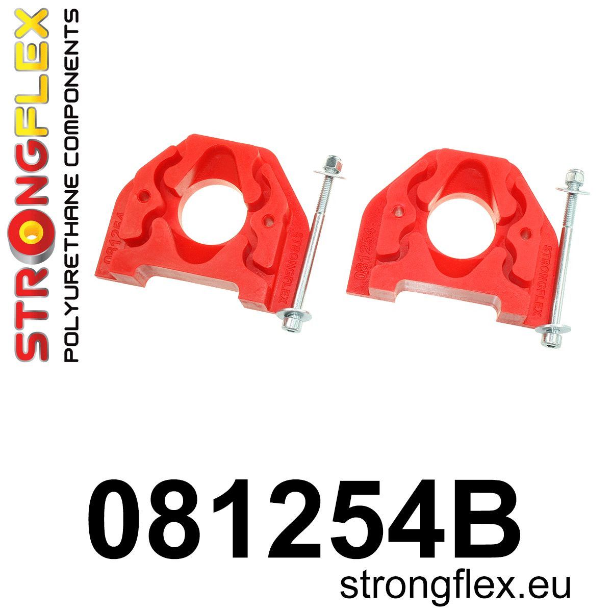 Piesa poliuretan Strongflex - Engine stanga inferioara mount inserts - Honda Civic, Integra - 081254B