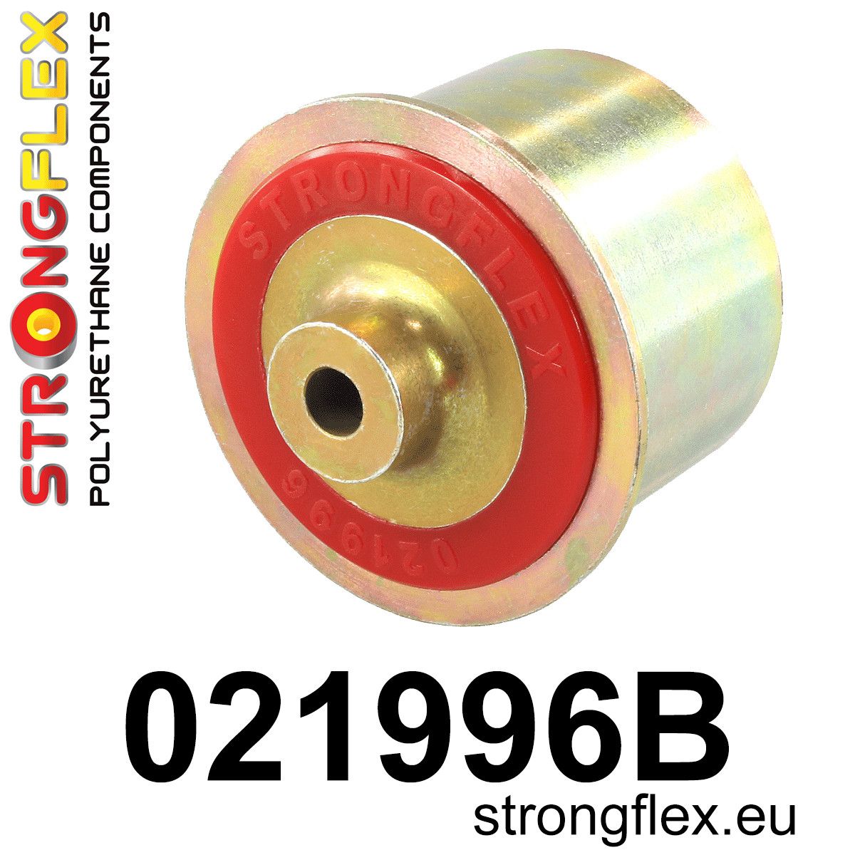 Bucsa poliuretan Strongflex frontala diferential spate - Audi A4 / S4 / RS4, A5 / S5 / RS5 / Porsche Macan - 021996B