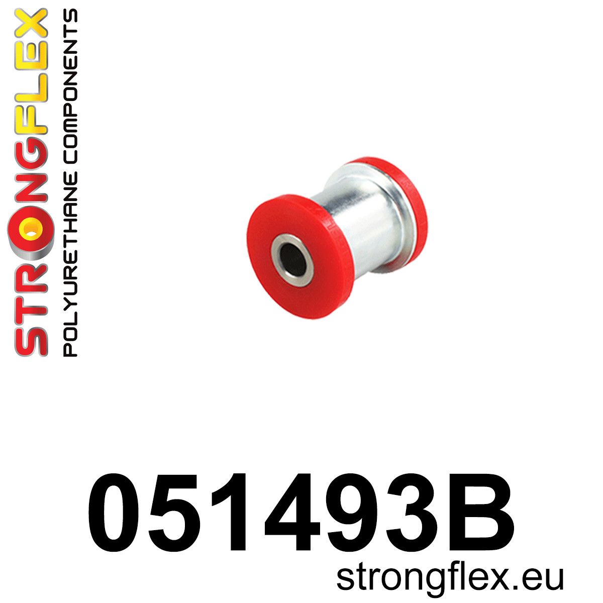 Bucsa poliuretan Strongflex frontala brat suspensie fata - Peugeot 106 - 051493B