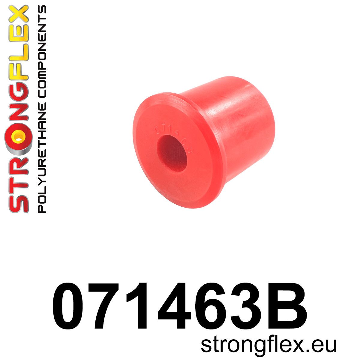 Bucsa poliuretan Strongflex posterioara brat suspensie fata 57mm - Ford Focus - 071463B