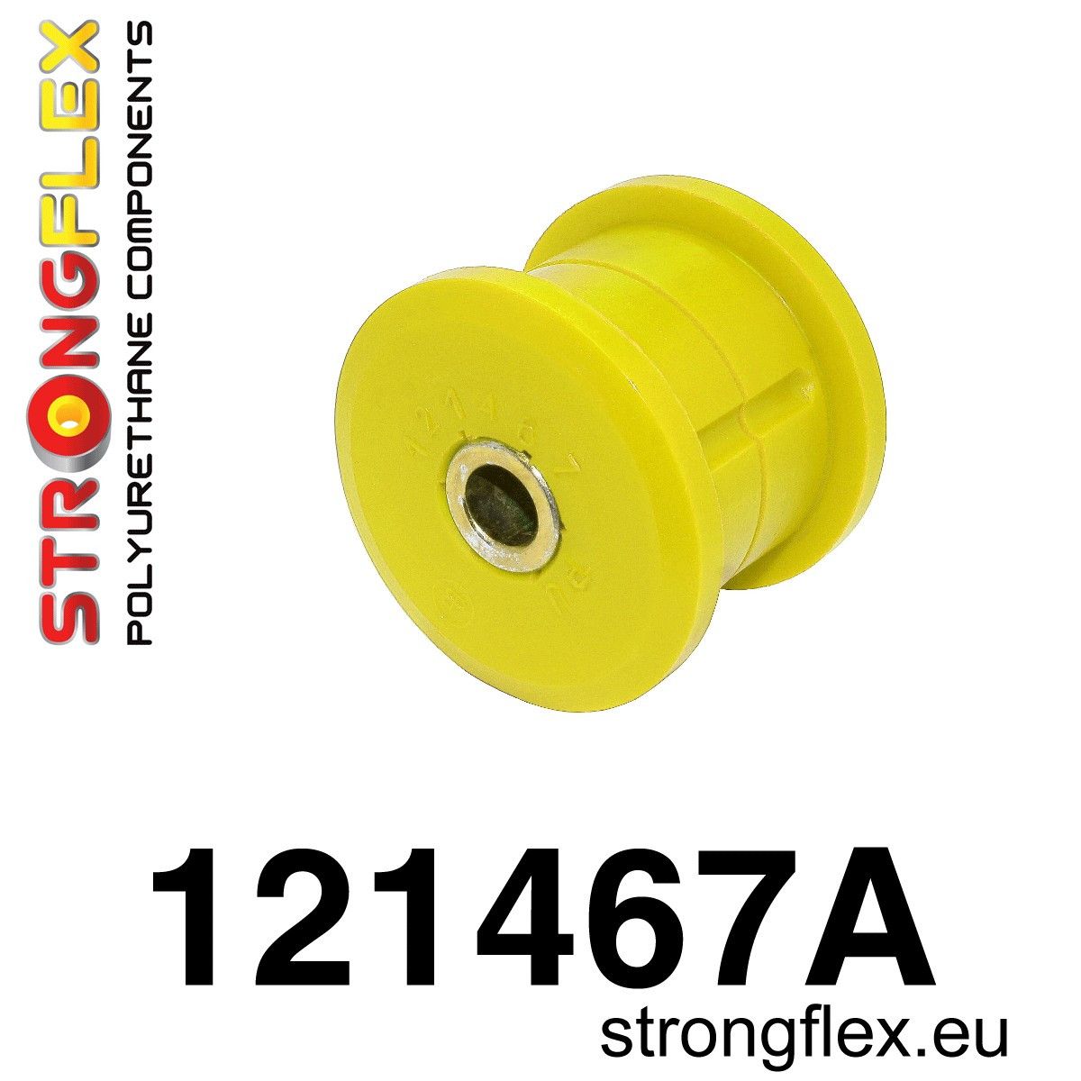 Piesa poliuretan Strongflex - posterioara inferioara track control brat interioara Bucsa 52mm SPORT - Mitsubishi Lancer Evolution - 121467A