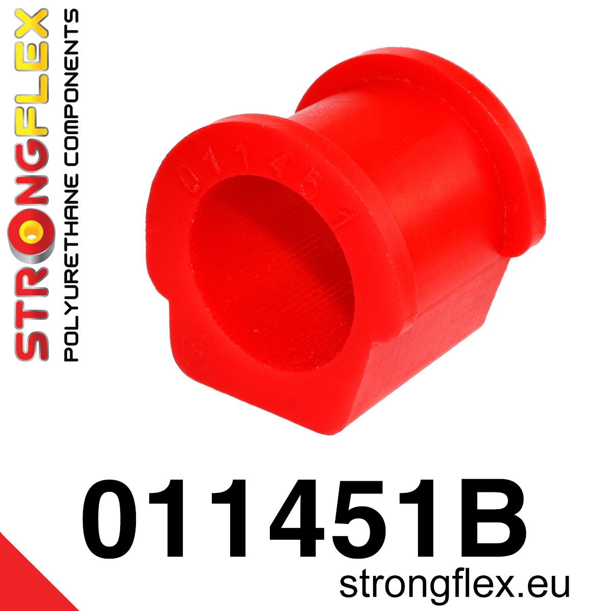 Bucsa poliuretan Strongflex bara stabilizatoare fata - Alfa Romeo 75 / Milano, 90, Alfetta, GTV, Giulietta, R.Z., S.Z. - 011451B