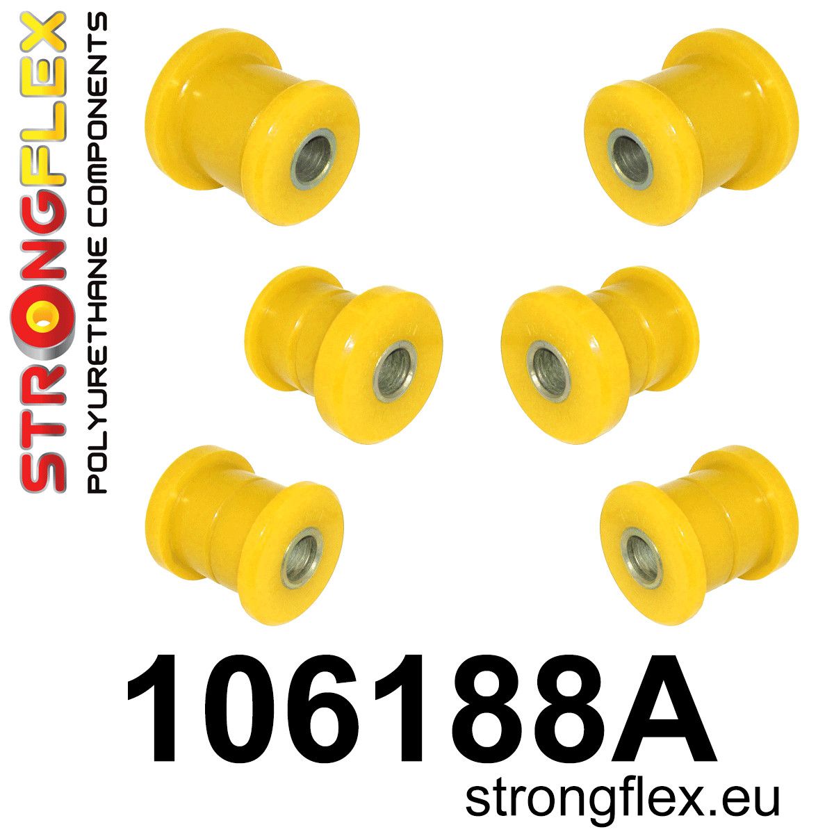 Kit bucse poliuretan Strongflex subcadru spate SPORT - Mazda RX-8 - 106188A