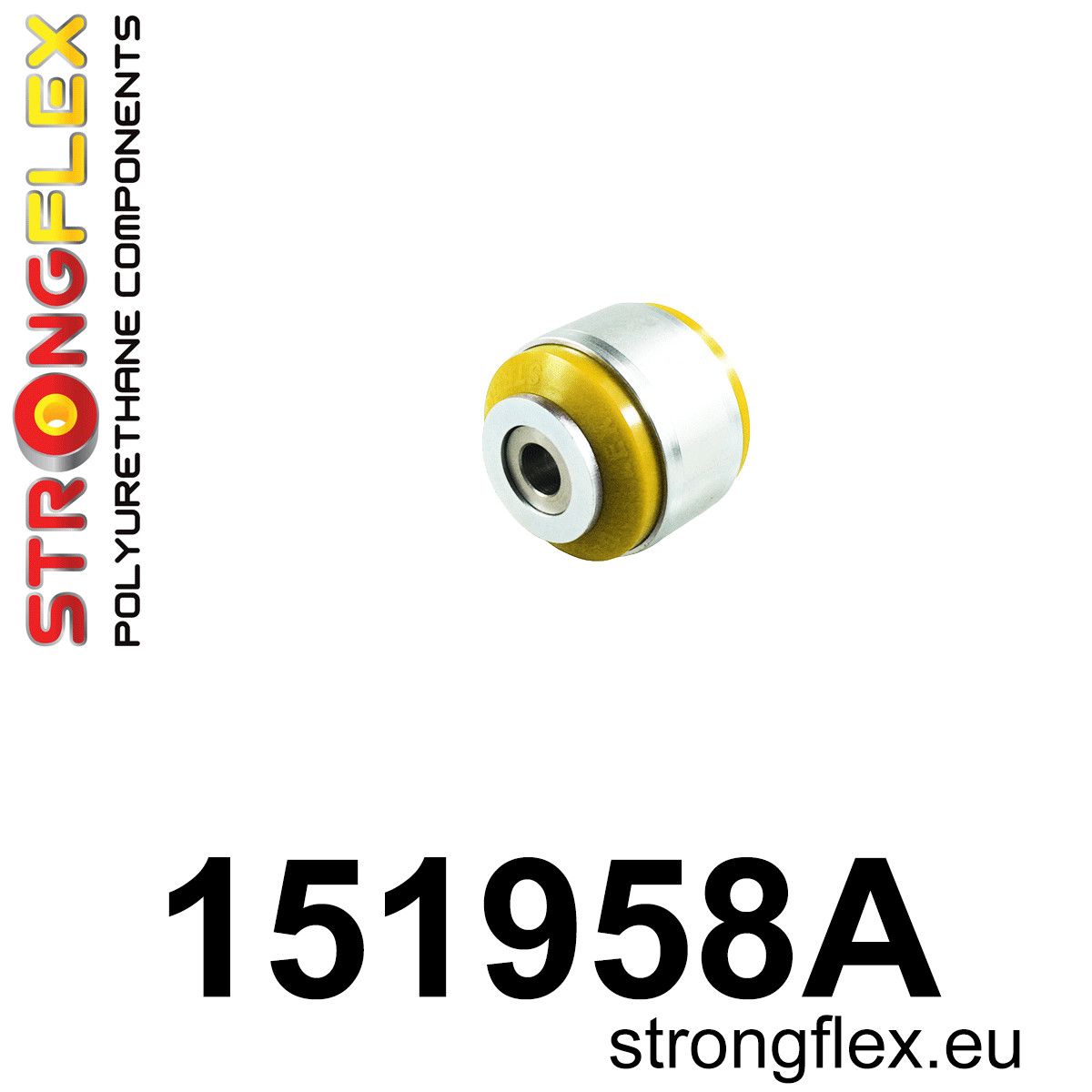 Bucsa poliuretan Strongflex posterioara brat suspensie fata SPORT - Renault Twingo - 151958A