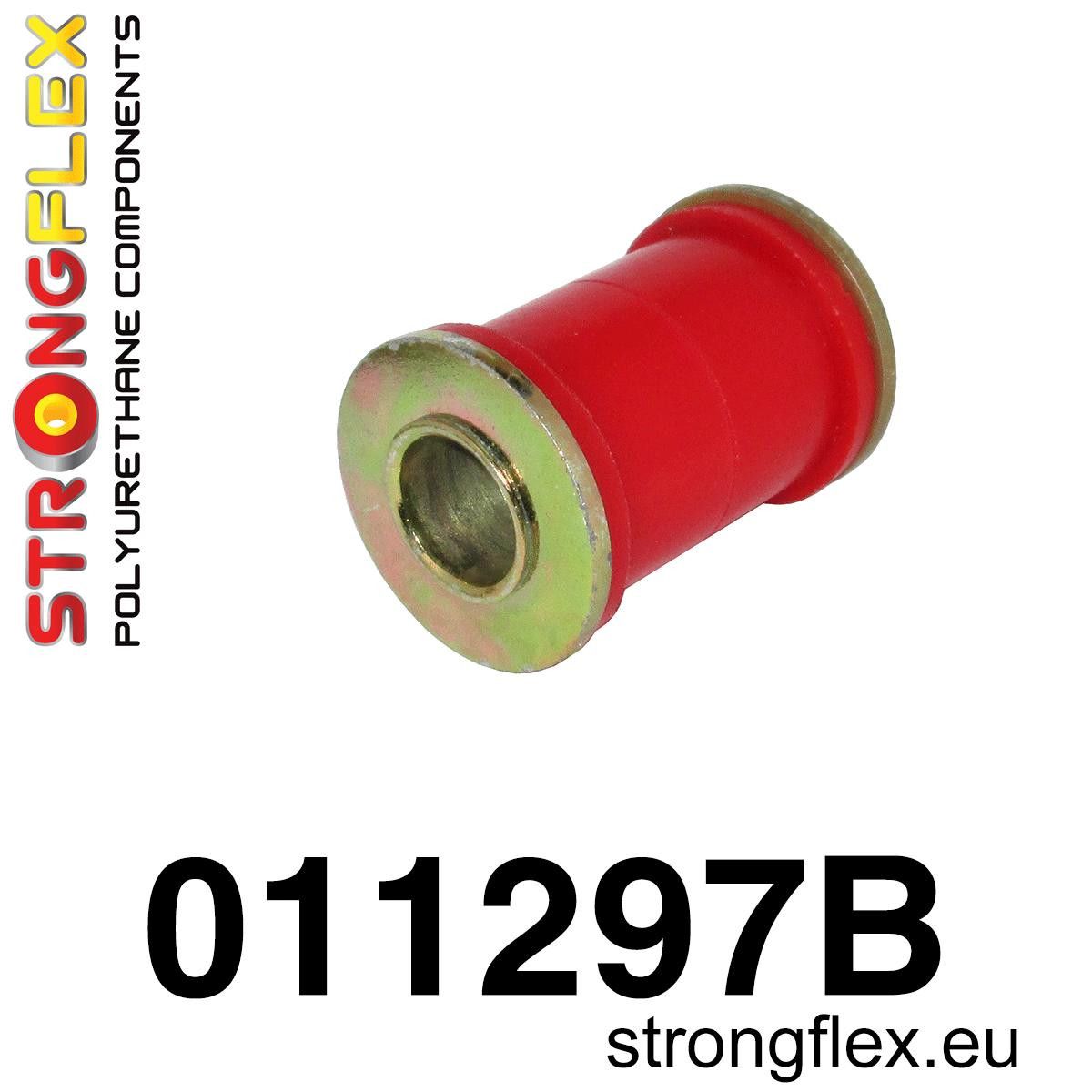 Brat cu bucse poliuretan Strongflex inferior fata frontala Bucsa - Alfa Romeo 147, 156, GT - 011297B