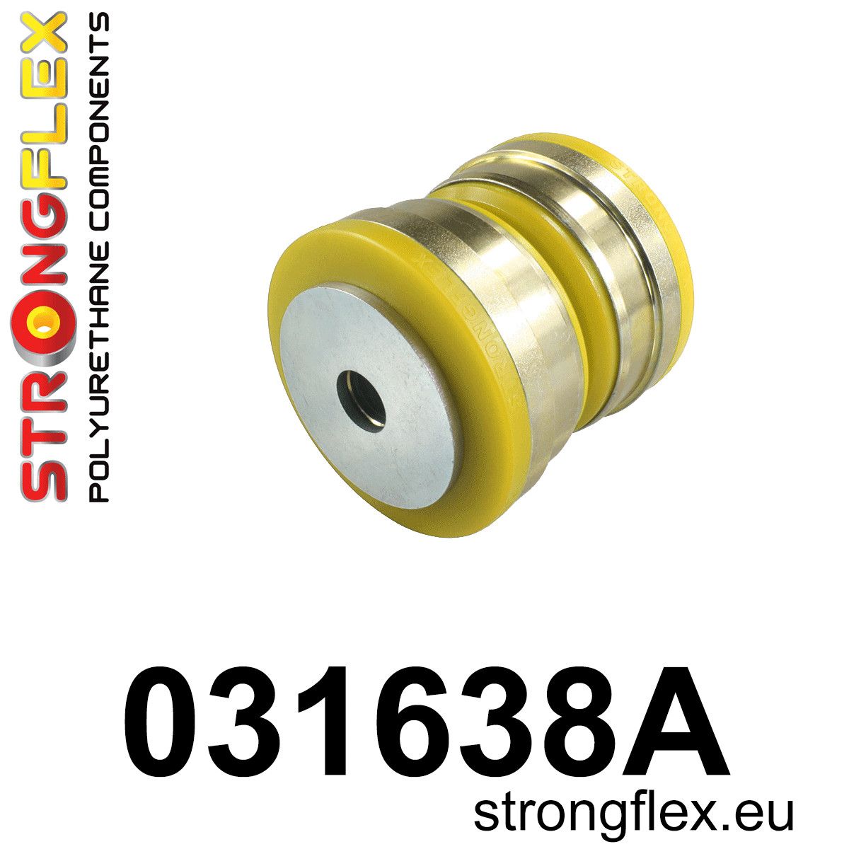 Piesa poliuretan Strongflex - frontala inferioara tie bar to chassis Bucsa 66mm SPORT - BMW Seria 5 - 031638A