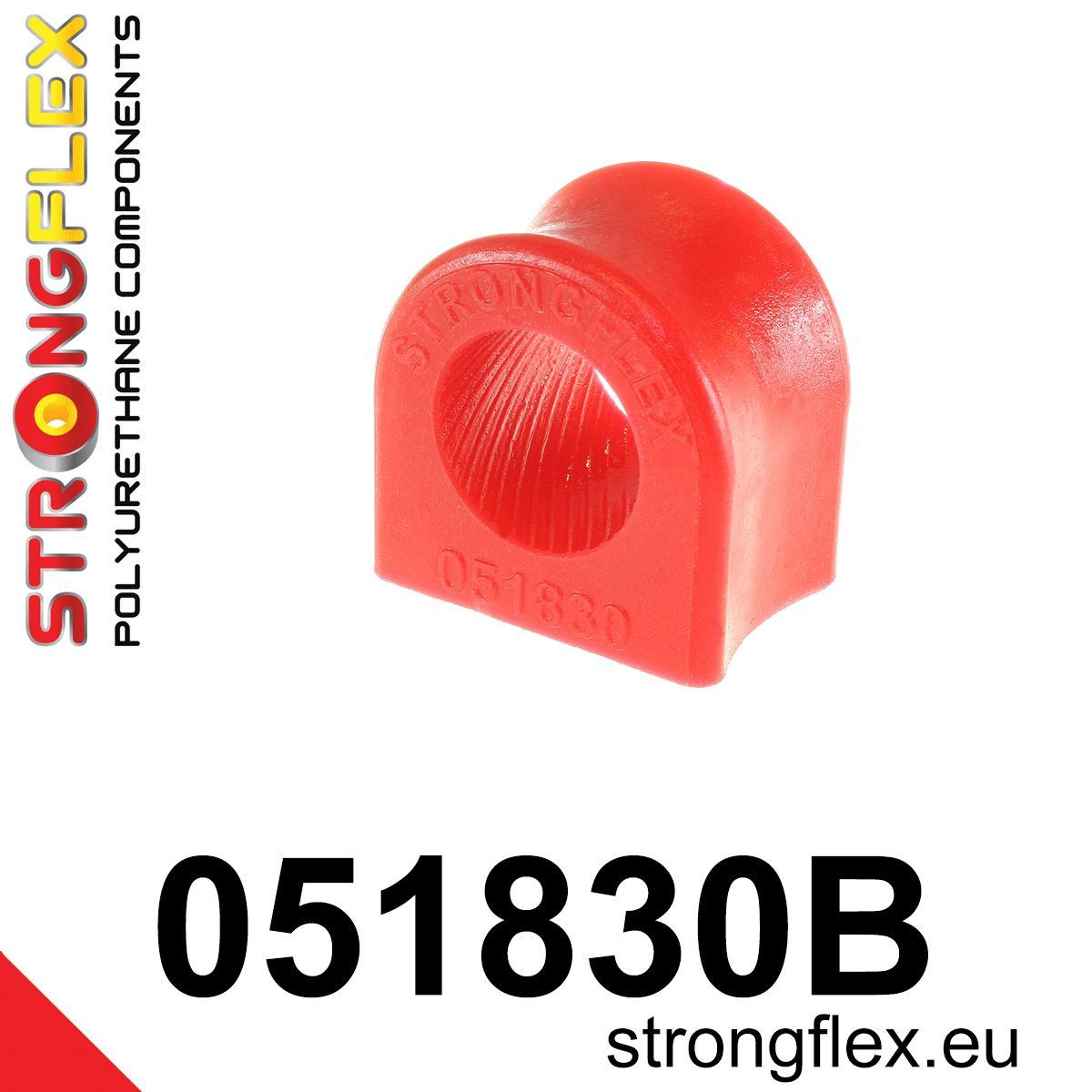 Bucsa poliuretan Strongflex bieleta antiruliu fata - Peugeot 106 - 051830B