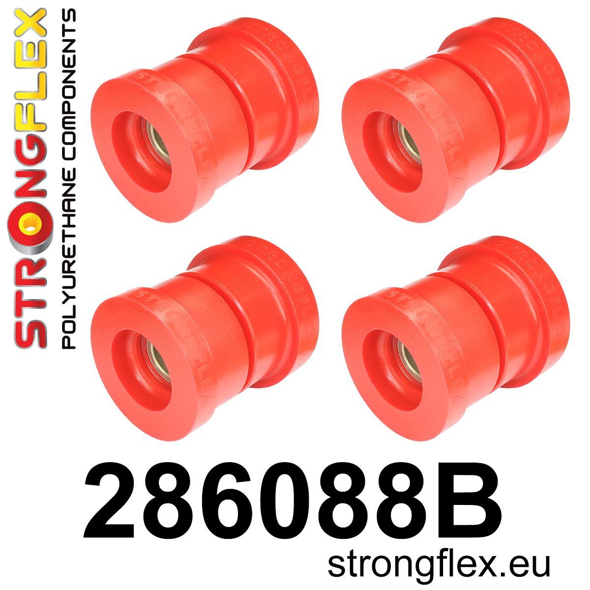 Bucsa poliuretan Strongflex prindere punte spate kit RWD - Nissan Silvia / 200SX, Skyline - 286088B