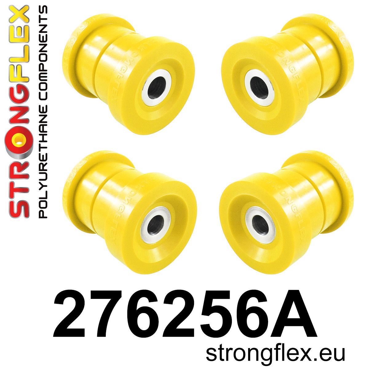 Kit bucse poliuretan Strongflex subcadru spate SPORT - Subaru WRX STI - 276256A