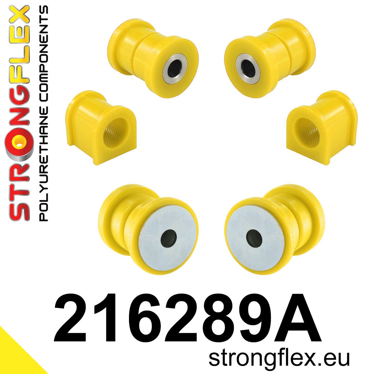 Kit bucse poliuretan Strongflex suspensie fata SPORT - Toyota RAV4 - 216289A