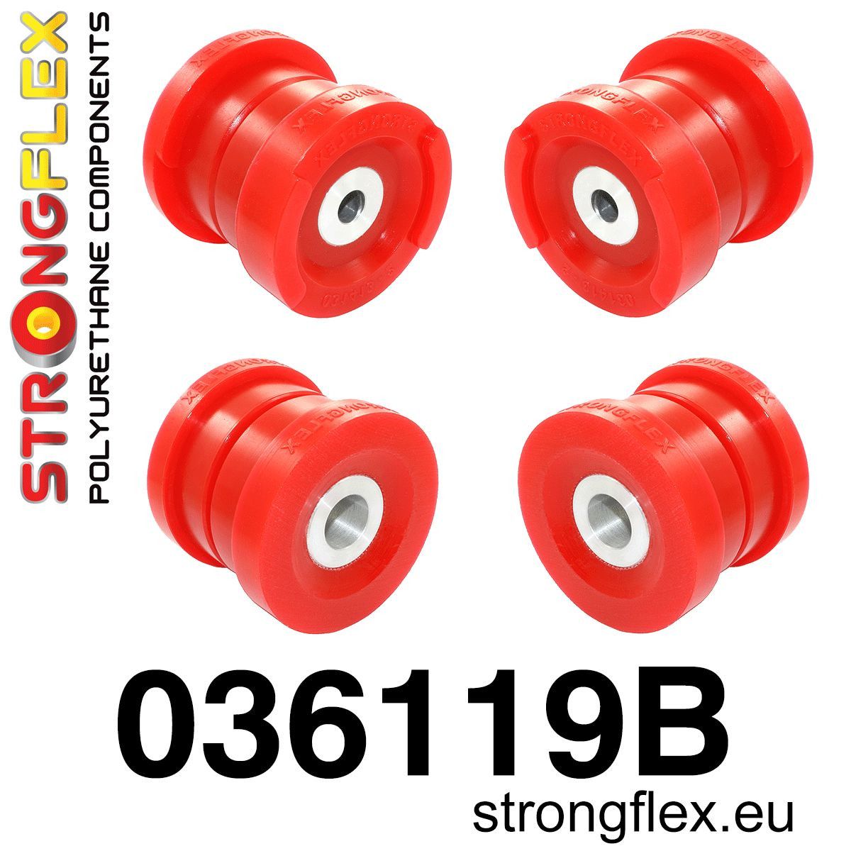 Bucsa poliuretan Strongflex prindere punte spatees kit - BMW Seria 3, Z4 - 036119B