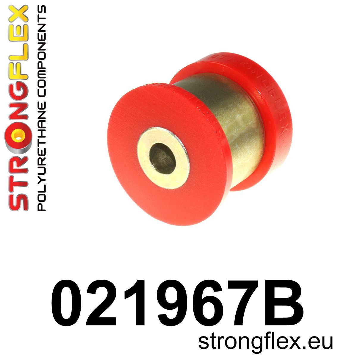 Brat cu bucse poliuretan Strongflex inferior spate - posterioara Bucsa - Audi A4 / S4 / RS4 - 021967B