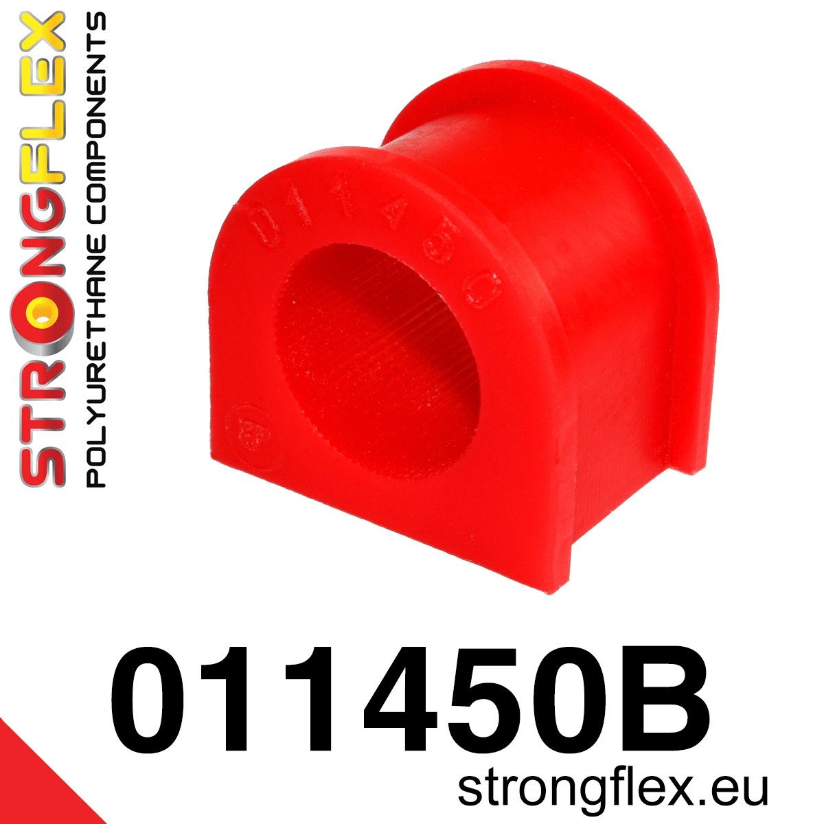 Bucsa poliuretan Strongflex bara stabilizatoare spate - Alfa Romeo 75 / Milano, 90, Alfetta, GTV, Giulietta, R.Z., S.Z. - 011450B