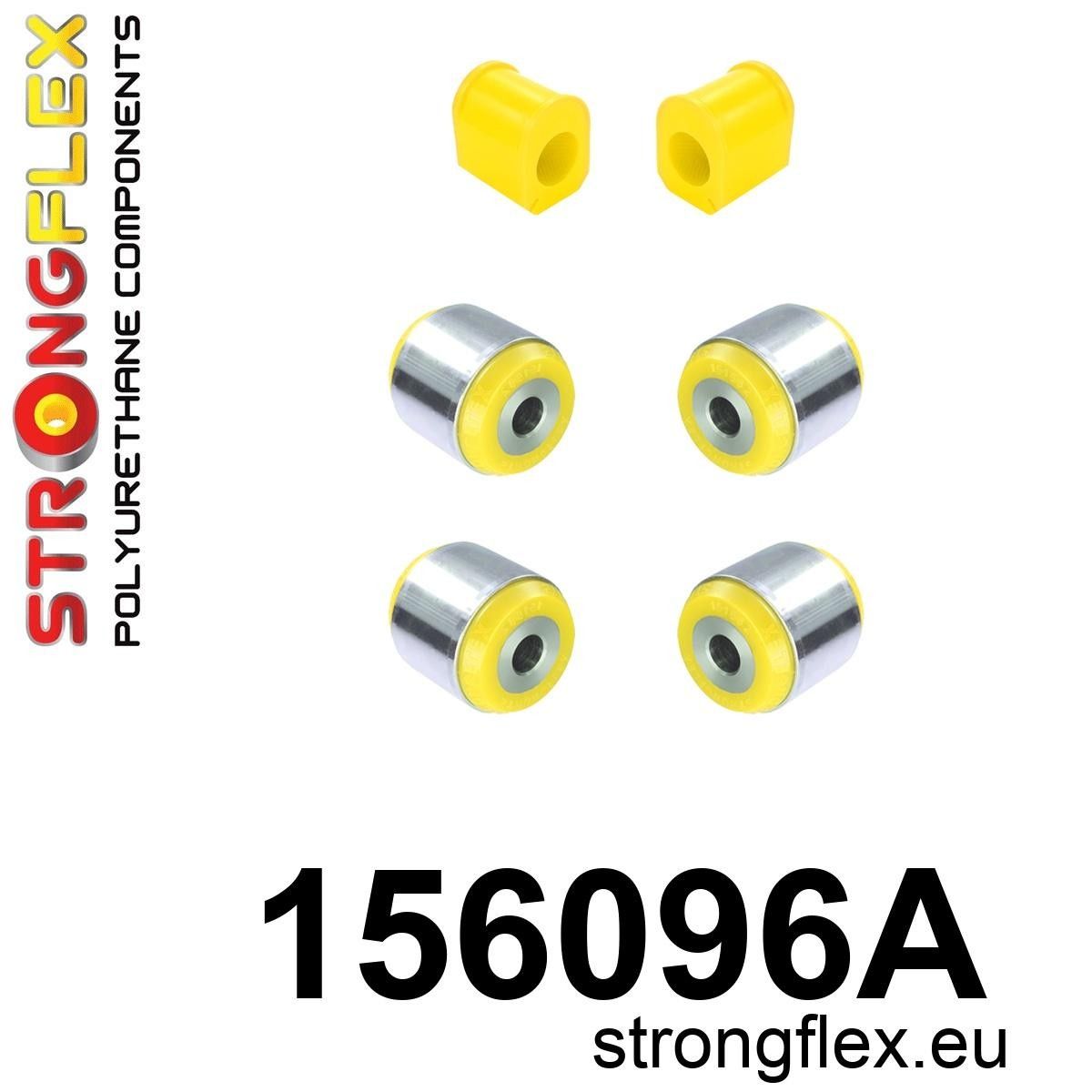 Kit bucse poliuretan Strongflex suspensie fata SPORT - Renault Twingo - 156096A