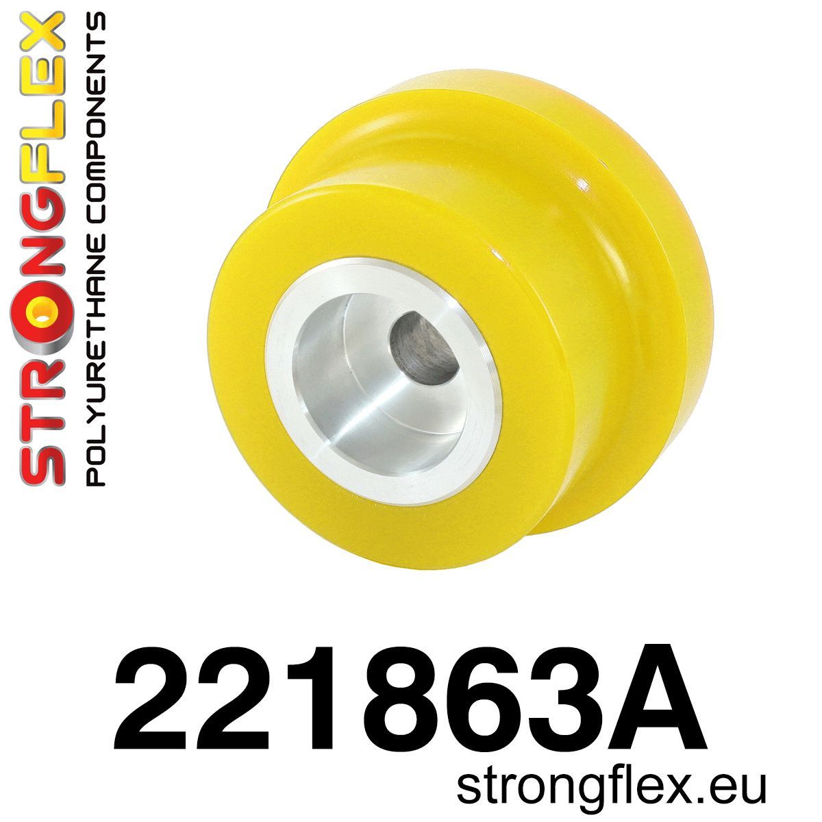 Bucsa poliuretan Strongflex posterioara prindere diferential spate SPORT - Audi A3 / S3 / RS3, TT / TTS / TTRS / Seat Leon - 221863A