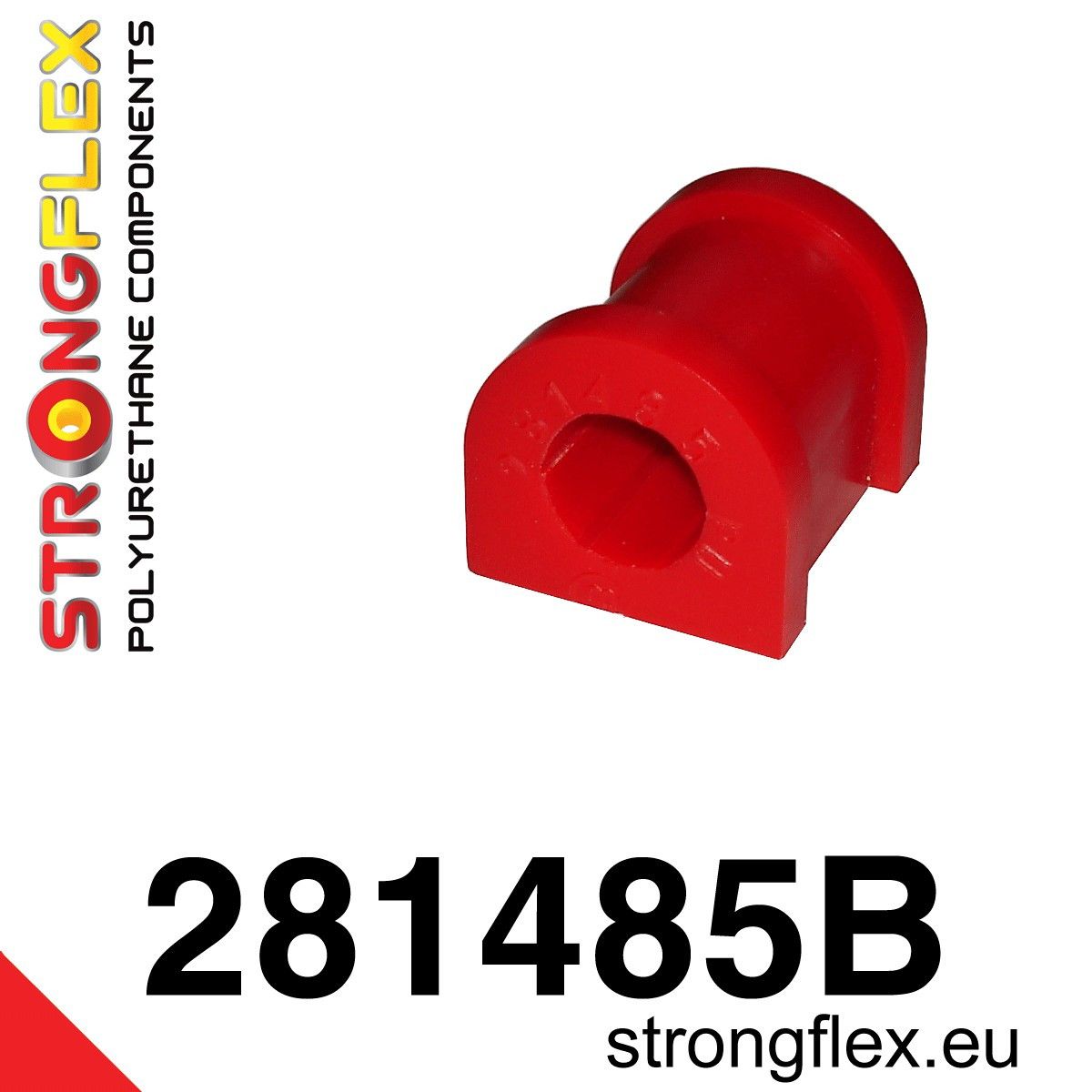 Bucsa poliuretan Strongflex bara stabilizatoare spate - Nissan Patrol / Safari - 281485B