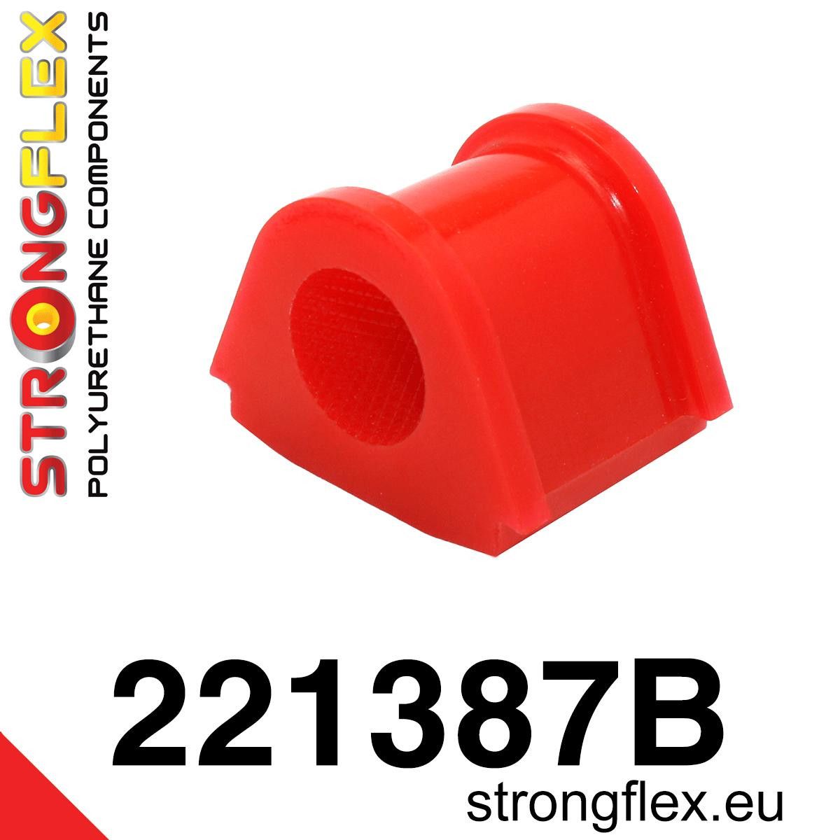 Piesa poliuretan Strongflex - posterioara anti roll bar mount interioara Bucsa - Volkswagen Golf, Jetta, Scirocco - 221387B