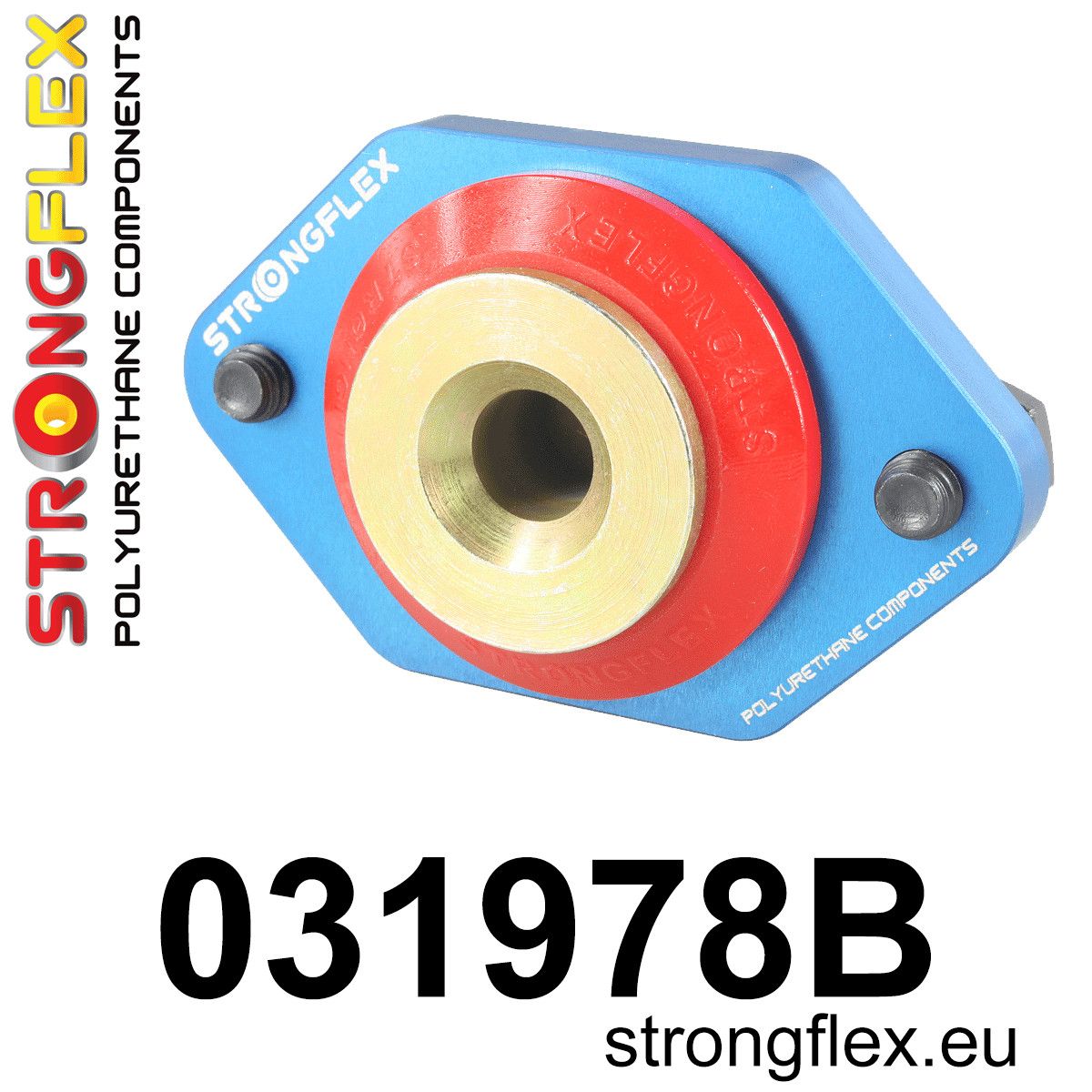 Piesa poliuretan Strongflex - posterioara shock absorber - inferioara mount - BMW Seria 1, Seria 3 - 031978B