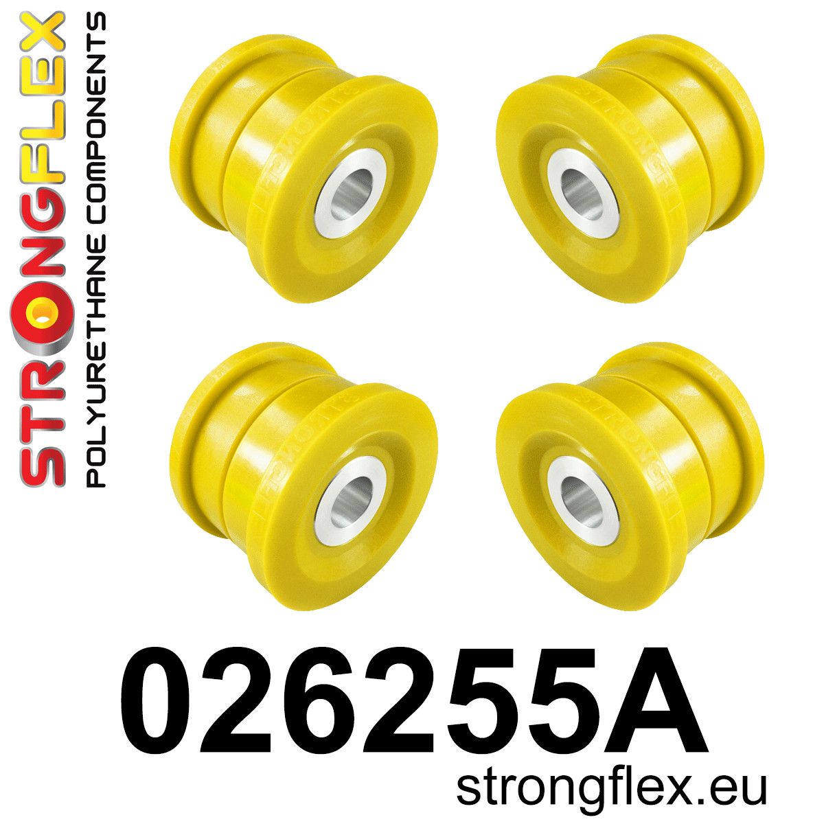 Kit bucse poliuretan Strongflex subcadru spate SPORT - Porsche Cayenne / Volkswagen Touareg - 026255A