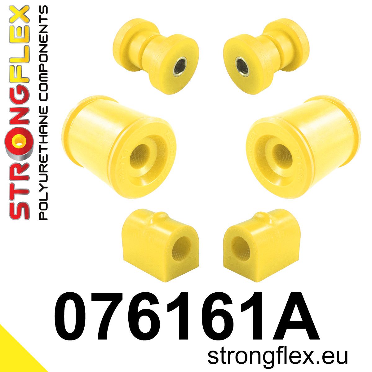 Kit bucse poliuretan Strongflex suspensie fata SPORT - Ford Focus - 076161A