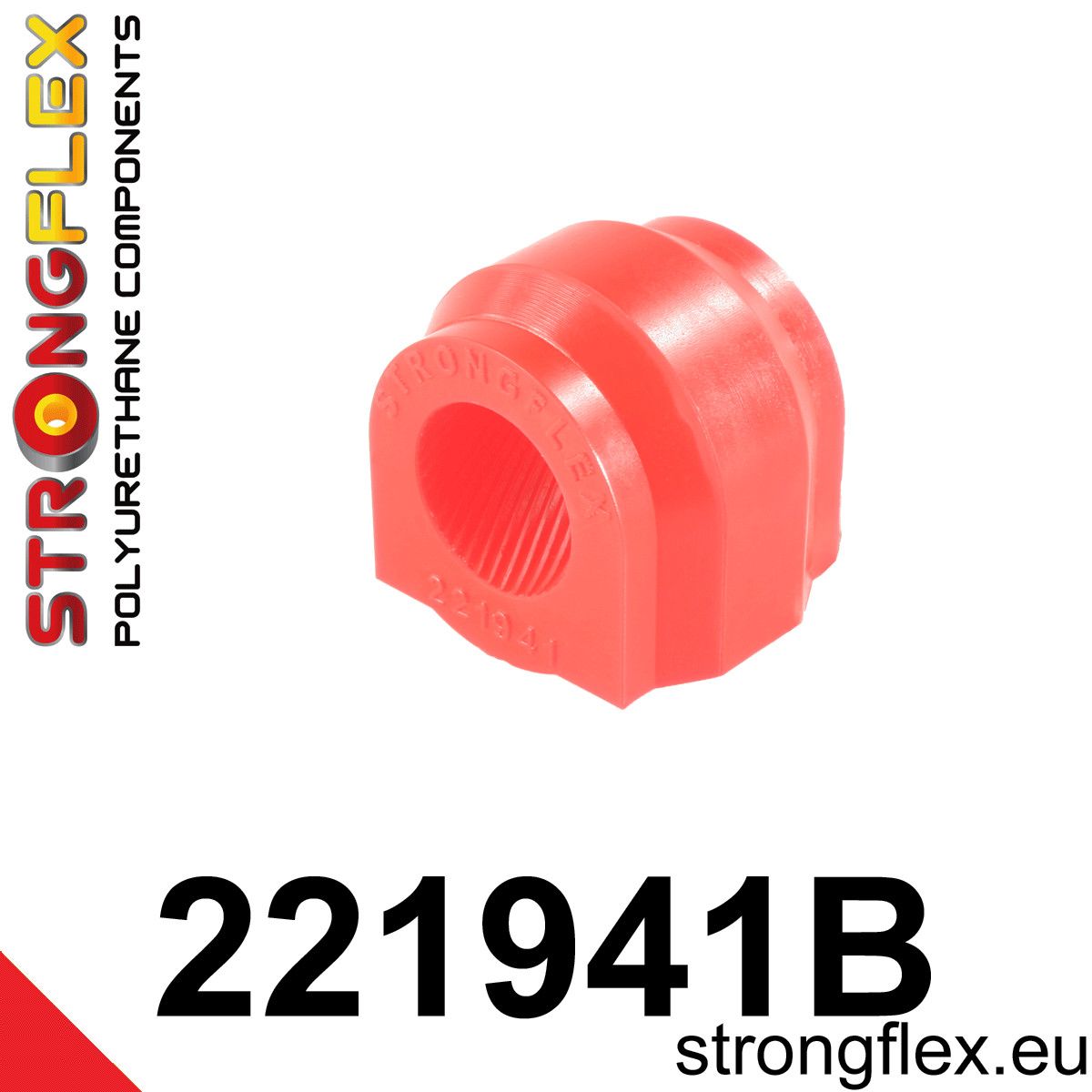 Bucsa poliuretan Strongflex bara stabilizatoare fata - Audi A3 / S3 / RS3, TT / TTS / TTRS / Seat Leon - 221941B